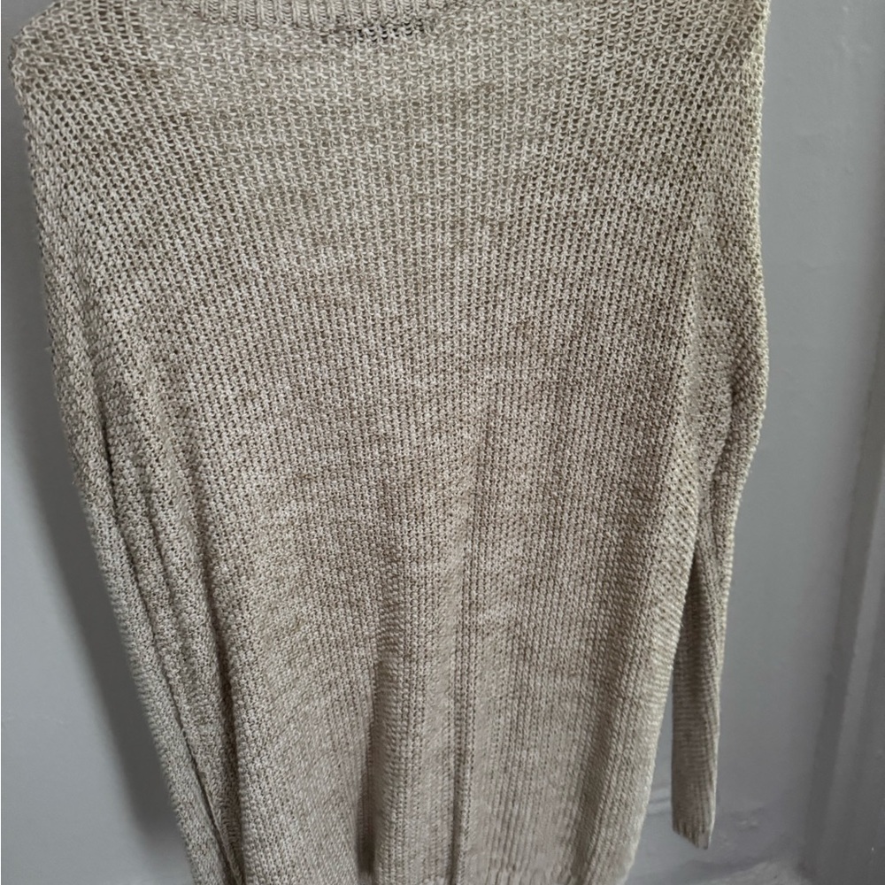 Fringed Knit Sweater - Cream - Picture 2 of 4